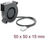 DeLOCK Radiall&uuml;fter / L&uuml;ftergebl&auml;se 12 V DC 50 x 50 x 15 mm mit 3-Pin