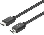 Manhattan 356657 HDMI-Kabel 2 m HDMI Typ A (Standard) Schwarz