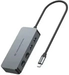 Conceptronic ABBY24G USB-C-auf-Dual-Port-Gigabit-Netzwerkadapter mit...