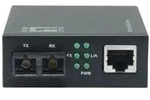 LevelOne Smart Gigabit RJ45-SC Medienkonverter, Multimode-Glasfaser, 850 nm,...