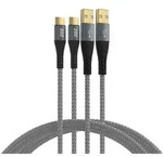 EFB Elektronik USB-AC-00006 USB Kabel USB 2.0 1 m USB A USB C 0,48 Gbit/s 60 W