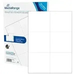 MediaRange MRINK144 selbstklebendes Etikett Permanent Wei&szlig; 300 St&uuml;ck(e)