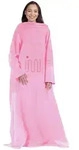 Mad Monkey 2000119 Heizdecke Elektrisch beheizter &Uuml;berwurf Pink Fleece