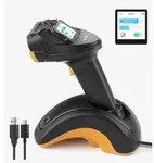 Inateck PRO 8 Tragbares Barcodeleseger&auml;t 1D/2D CCD / CMOS Gelb, Schwarz