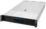 ASUS RS720A-E13-RS8U Socket SP5 Rack (2U) Schwarz, Silber