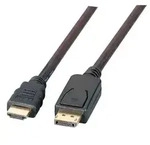 EFB Elektronik K5561SW.2V2 Videokabel-Adapter 2 m DisplayPort HDMI Schwarz