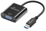 MediaRange MRCS230 Videokabel-Adapter 0,2 m USB Typ-A VGA (D-Sub) Schwarz