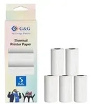 G&G GP-50*15*150PT-0&Phi;13-5P Wei&szlig; Selbstklebendes Druckeretikett