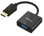 MediaRange HDMI zu DVI-I Video Konverter, 20cm, Schwarz
