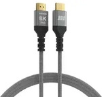 EFB Elektronik HDMI-21-00002 HDMI-Kabel 1 m HDMI Typ A (Standard) Schwarz, Grau