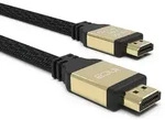 Inca IHD-02 HDMI-Kabel 2 m HDMI Typ A (Standard) Schwarz, Gold
