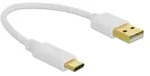 DeLOCK USB Ladekabel Typ-A zu USB Type-C 15 cm