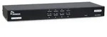 Inter-Tech AS-9108HA Tastatur/Video/Maus (KVM)-Switch Rack-Einbau Schwarz