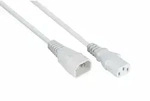 Kabelmeister Kaltger&auml;teverl&auml;ngerung Kaltger&auml;te-Stecker C14 an Kaltger&auml;te-Buchse