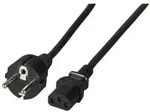 EFB Elektronik EK508SW.2 Stromkabel Schwarz 2 m CEE7/7 C13-Koppler