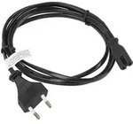 Lanberg CA-C7CA-10CC-0018-BK Stromkabel Schwarz 1,8 m C7-Koppler CEE7/16