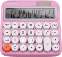 Genie 12778, Genie 612 P Taschenrechner Desktop Einfacher Taschenrechner Pink