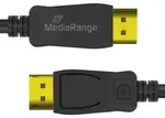 MediaRange MRCS248 DisplayPort-Kabel 2 m Schwarz