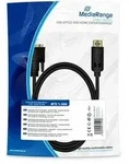 MediaRange MRCS131 Videokabel-Adapter 2 m DisplayPort DVI-D Schwarz