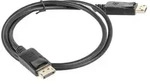 Lanberg CA-DPDP-10CC-0010-BK DisplayPort-Kabel 1 m Schwarz