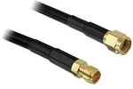 DELOCK HF Kabel RP-SMA -> RP-SMA StBu 5.00m low loss