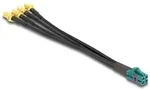 DeLOCK Kabel Mini FAKRA Z Buchse quad zu 4 x SMA Buchse A-Typ Premium