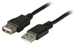 EFB Elektronik K5248SW.0,5V2 USB Kabel USB 2.0 0,5 m USB A 0,48 Gbit/s Schwarz