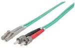 Intellinet Glasfaser LWL-Anschlusskabel, Duplex, Multimode, ST/LC, 50/125 &mu;m,...