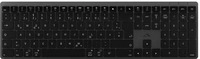 Alogic HKH3ZBK-DE, Alogic Tastatur Hush Full Size Wireless backlight black DE