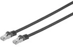 PUR Patchkabel Cat.7 S/FTP schwarz 1,0m
