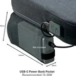 LEITZ Sitzkissen beheizbar iComfi Powerbank NICHT inkl., T&Uuml;V zertifiz.