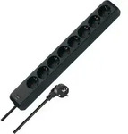 Brennenstuhl Eco-Line Steckdosenleiste 8-fach schwarz 5m H05