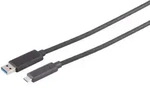 Optisches USB-A Adapterkabel, USB-C, 3.2, 5G, 10m