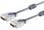 Home-Cinema DVI 24+1 Kabel, 15m, Ferrit