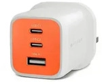Targus HyperJuice Flex Netzteil GaN 65W 2x USB-C orange