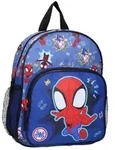 Vadobag Spidey Go Webs Go Rucksack Schulrucksack Blau Polyester