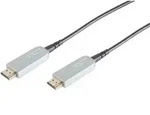 Optisches HDMI Anschlusskabel vergoldete Kontakte schwarz 40,0m