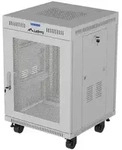 LANBERG 19" 15U 600x800 freist. LCD perfor. T&uuml;r (FlatPack)gr...