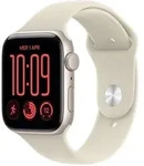 Apple Watch SE 3 GPS 44mm starlight Aluminium Case with sand Sport Band - M/L