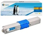 G&G Kompatibel mit OKI 46508709/ 46508713 XL-Toner Gelb