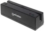 Manhattan USB-Magnetkartenleser, USB-A-Stecker, 3-Spuren-Leser