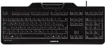 CHERRY KC 1000 SC Tastatur USB QWERTZ Schweiz Schwarz