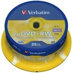 Verbatim DVD+RW Matt Silver 4,7 GB 25 St&uuml;ck(e)