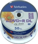 Verbatim 97693, Verbatim 97693 DVD-Rohling 8,5 GB DVD+R DL 50 St&uuml;ck(e)