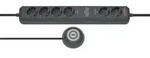 Brennenstuhl Eco-Line Comfort Switch Verl&auml;ngerungskabel 2 m 6 AC-Ausg&auml;nge Anthrazit