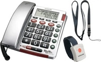 Amplicomms ATLE1424096, amplicomms BigTel 50 Alarm Plus Analoges Telefon