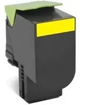 Lexmark 80C2HYE Tonerkartusche 1 St&uuml;ck(e) Original Gelb