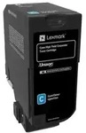 Lexmark 74C2HCE Tonerkartusche 1 St&uuml;ck(e) Original Cyan
