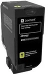 Lexmark 84C2HYE Tonerkartusche 1 St&uuml;ck(e) Original Gelb