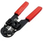 LogiLink WZ0004 Kabel-Crimper Crimpwerkzeug Schwarz, Rot